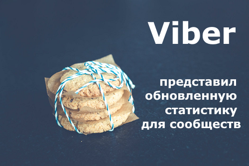 Viber представил обновленную статистику для сообществ Viber представил обновленную статистику для сообществ